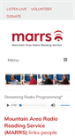 Mobile Screenshot of marrswnc.org